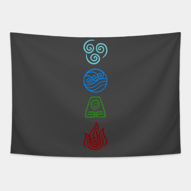 The Four Elements Tapestry by Aniprint