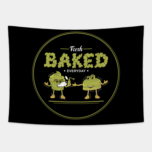 Fresh baked everyday Tapestry by Markus Schnabel