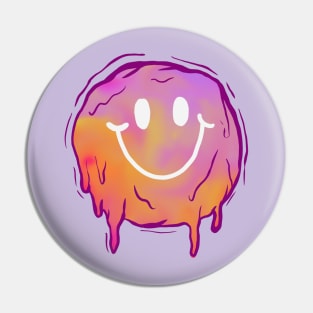 Smile Tie dye Pin