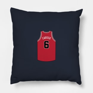 Alex Caruso Chicago Jersey Qiangy Pillow