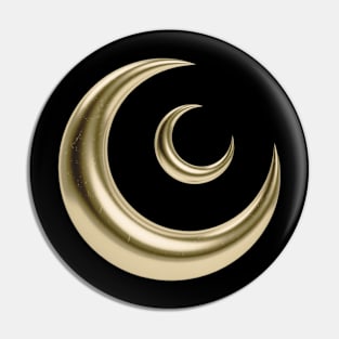 Two Moons Pin