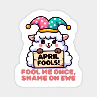 Sly Sheep April Fools Prank Magnet