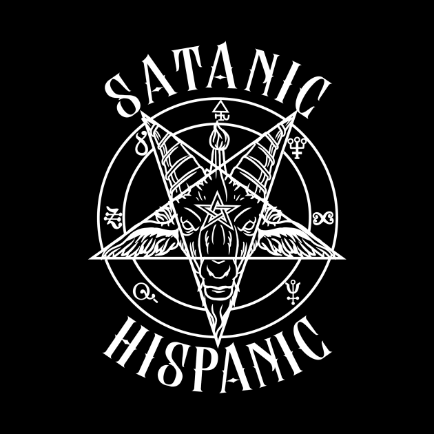 Satanic Hispanic - Baphomet Goat Head Gift by biNutz