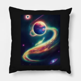 Discovery James Webb T-Shirt Pillow