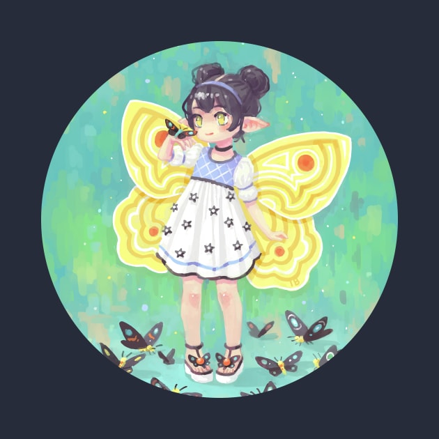 Butterfly Girl by Freeminds