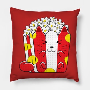 Cute Cat Popcorn Pillow