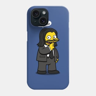 Funny Baba Yaga Assassin Tv Cartoon Pencil Meme Parody Phone Case