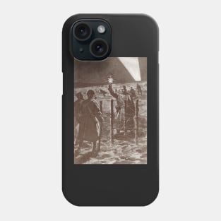 The Christmas Truce, Western Front in 1914 Phone Case