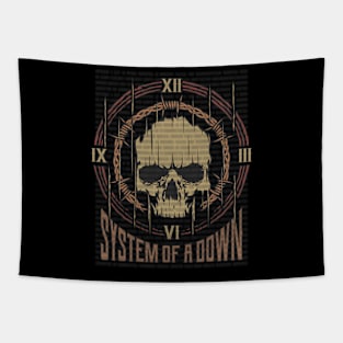 System of a Down Vintage Skull Tapestry