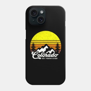 Colorado Rocky Mountain National Park Phone Case