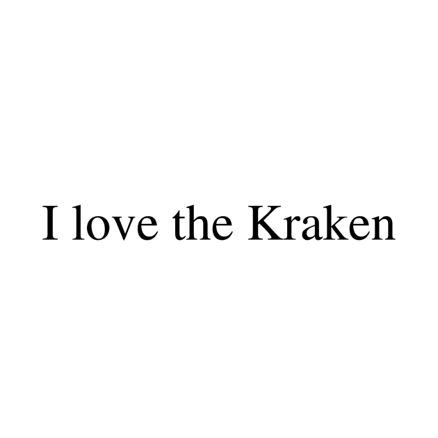 I love the Kraken by delborg