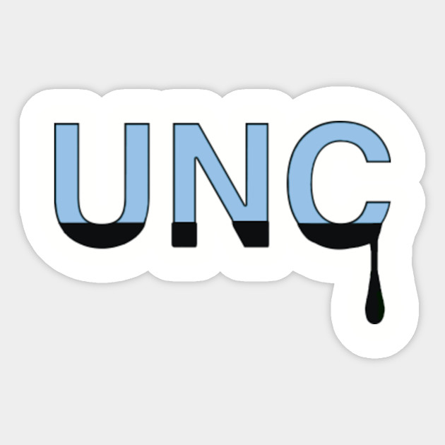 Unc Tarheels Unc Tarheels Sticker Teepublic