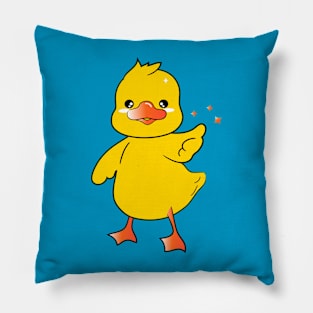 Thumbs Up Cute Baby Duck Pillow