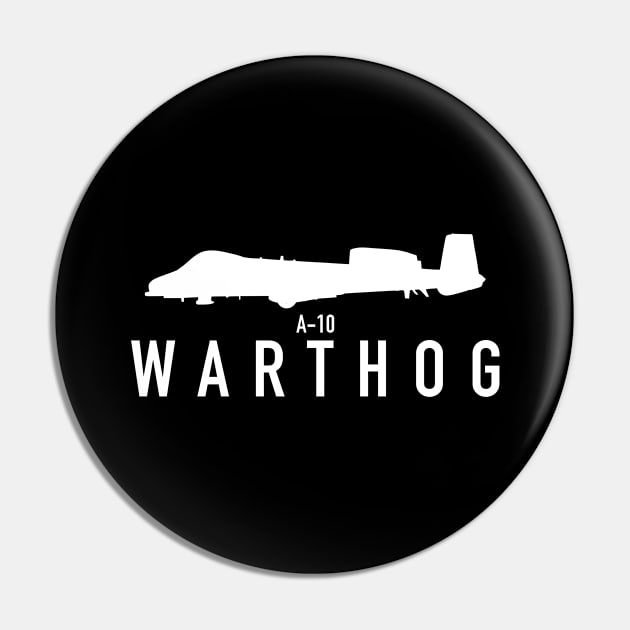 A-10 Warthog Pin by Tailgunnerstudios