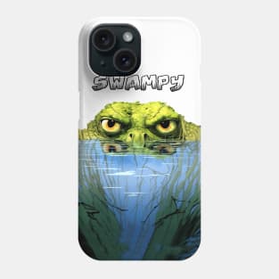 Swampy: Government Dysfunction on a light (Knocked Out) background Phone Case