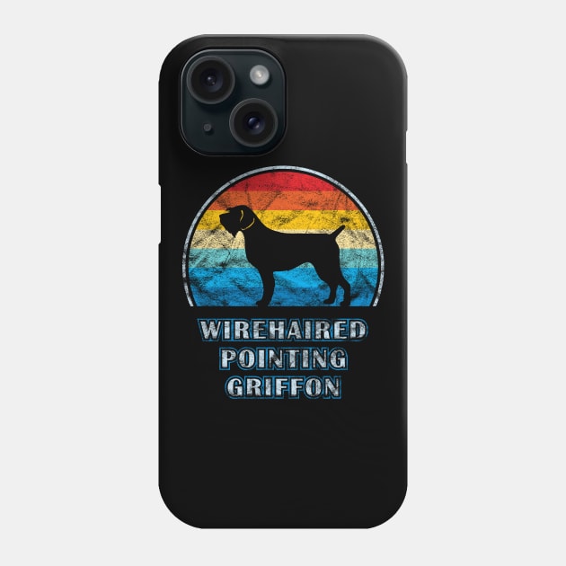 Wirehaired Pointing Griffon Vintage Design Dog Phone Case by millersye