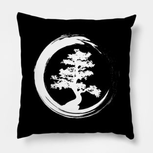 'Bonsai' Cute  Bonsai Buddhism Pillow