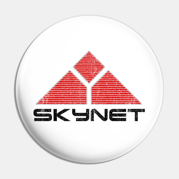 Skynet Logo - Terminator Pin by huckblade