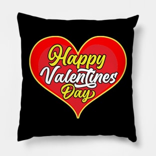 Happy Valentines Day Pillow