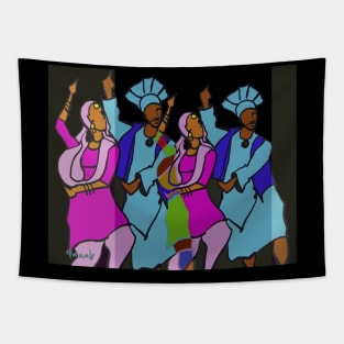 Bhangra Vibes Tapestry