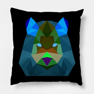 Poly Lion Design #2 Pillow