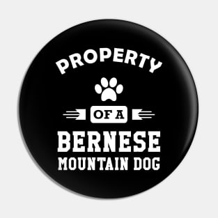 Bernese mountain dog - Property of a bernese mountain dog Pin