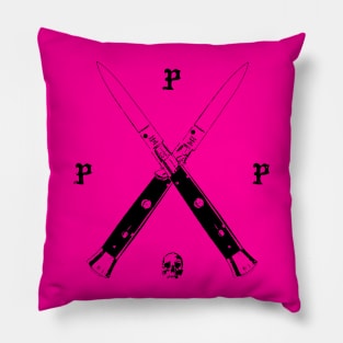 Switchblades (Dark) Pillow