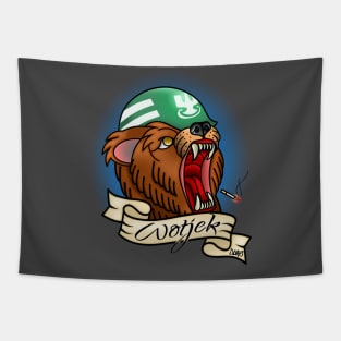 Corporal Wotjek - Hero Bear Tapestry