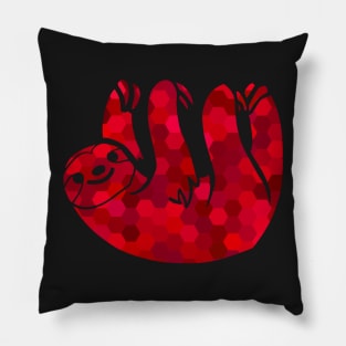 Just Hanging - Red Pillow