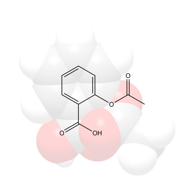 Aspirin Molecule Chemistry by ChemECool