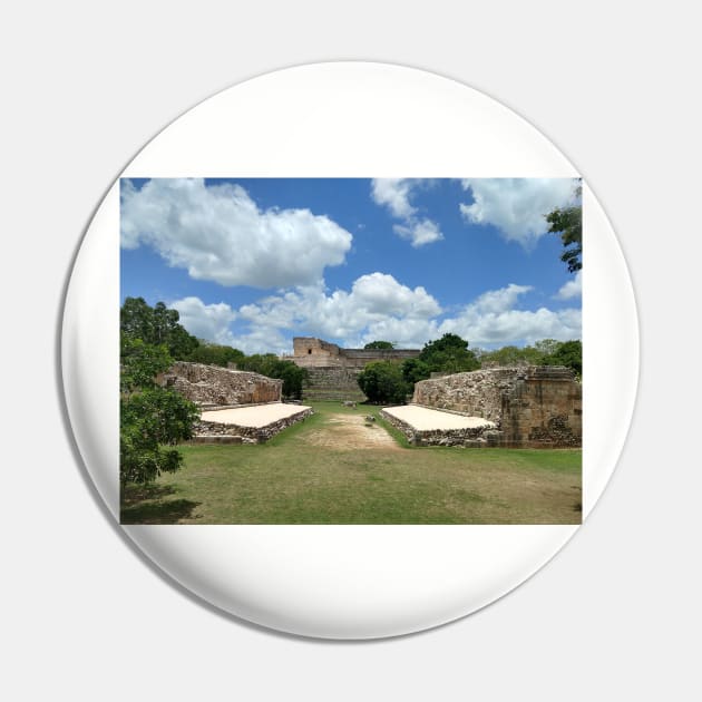 Uxmal: Ball Court Pin by madagan11