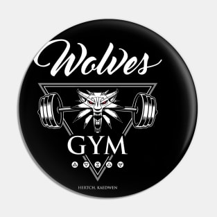 Wolves Gym Pin