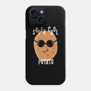 I'm a super cool potato / I am a supercool potato - food Phone Case