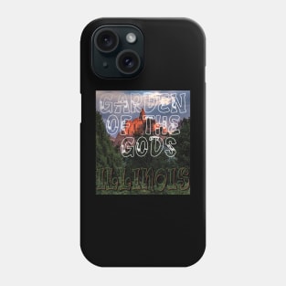 Garden of the gods, Illinois Phone Case