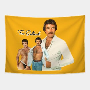 Vintage tom selleck Tapestry