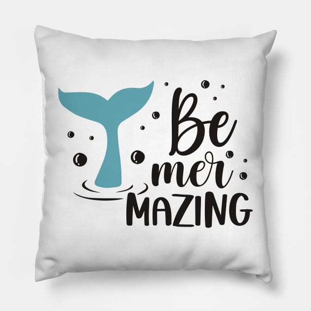 Be mermazing Pillow by Oosters