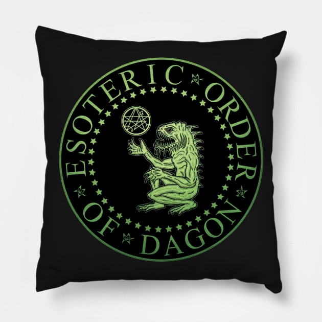 Esoteric Order of Dagon - Azhmodai 2018 Pillow by azhmodai