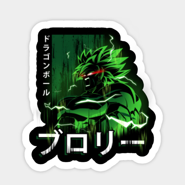 Profile Broly Dragon Ball Broly Sticker Teepublic