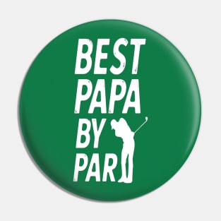 Golfing Papa Pin