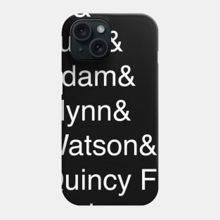 Harker Helvetica Phone Case