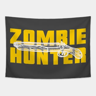 Zombie Hunter Shotgun Zombie Apocalypse Tapestry