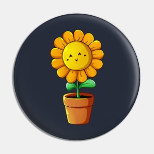 Happy Sunflower Pin