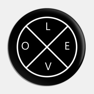 Love compass Pin