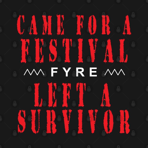 Fyre Festival Survivor by Illustratorator