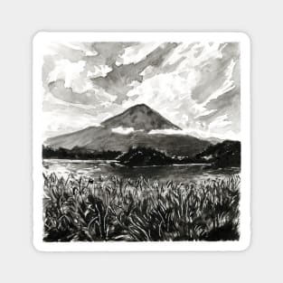 FujiSan Inktober #1 Magnet