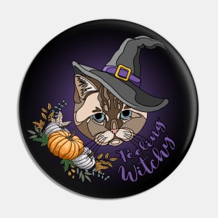 Feeling Witchy Pin