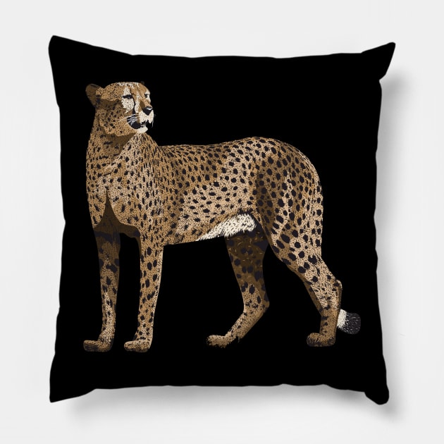 Leopard pattern.Animal print Pillow by ilhnklv