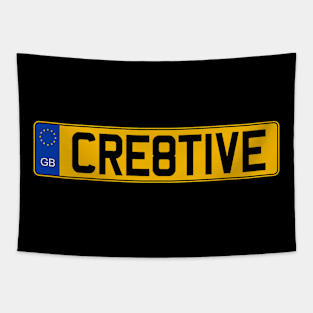 CRE8TIVE Plate Tapestry