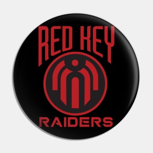 Red Key Raiders Pin