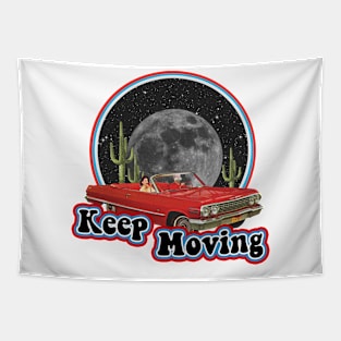 Keep Moving Tapestry